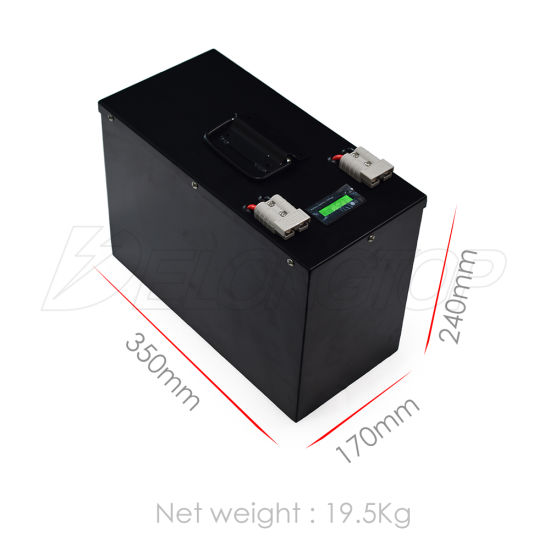Batería solar LiFePO4 de ciclo profundo de 24V 100ah