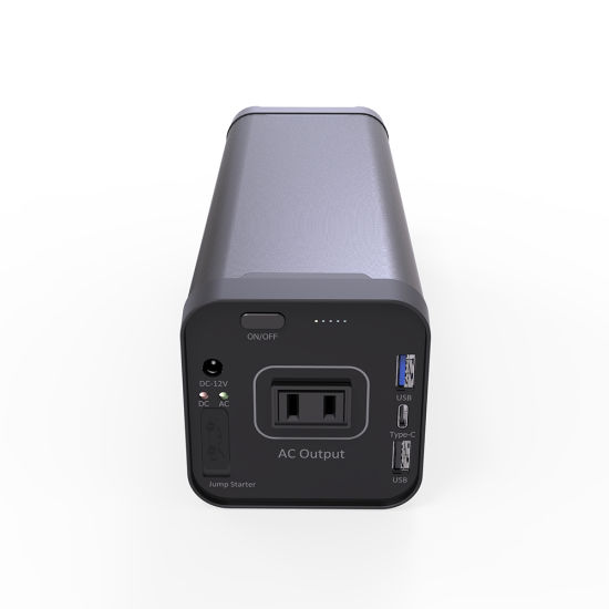 Batería de litio portátil del banco 40000 mAh de la energía solar de la central eléctrica 220V