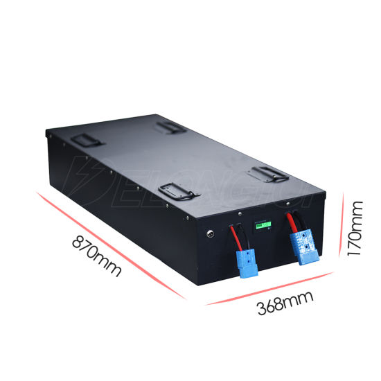 Batería de litio recargable de 10kw LiFePO4 48V 200ah Batería con 200A BMS