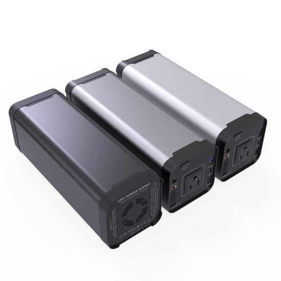 Paquete de batería de respaldo de litio de 150 Wh, 110 V con toma de CA, suministro de CC USB para acampar al aire libre, viajes, pesca, caza, emergencia