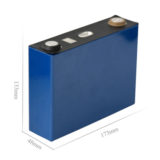 Célula prismática de la bolsa de la batería de 3.2V 100ah LiFePO4 para el sistema de almacenamiento de energía solar