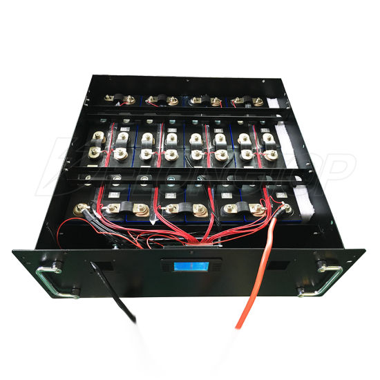 Batería de alta calidad 3000 ciclos de vida útil 48V 50ah LiFePO4 para sistema de energía de respaldo de telecomunicaciones