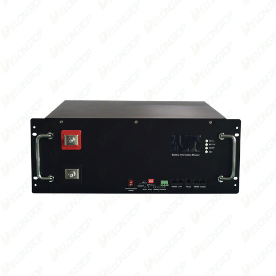 48V 100ah de iones de litio LiFePO4 Telecomunicaciones UPS Paquete de batería de almacenamiento de energía solar 48V 100ah
