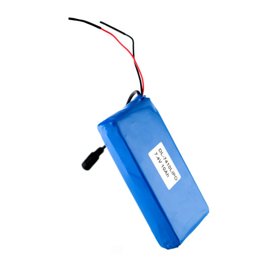 Batería recargable del polímero de litio de la batería de Lipo de 7.4V 10ah