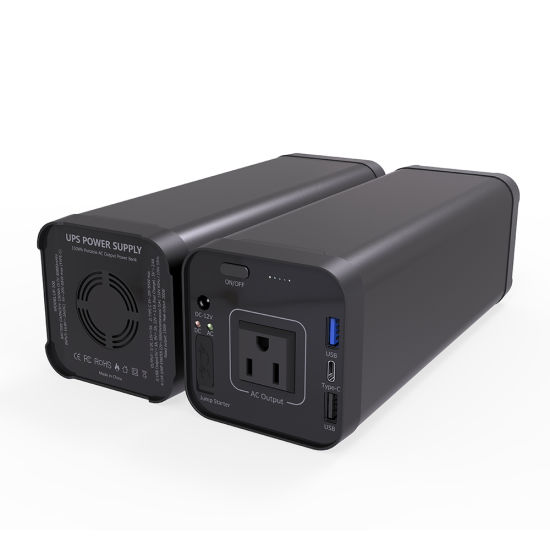 Banco de energía portátil Versión universal 12V 9V 5V AC / USB Salida 150W 40000mAh para uso familiar