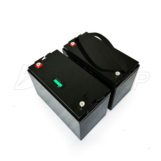 Batería recargable de fosfato de hierro y litio de 12 V 100 Ah con BMS