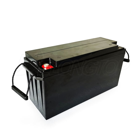 LiFePO4 12V 150ah Lithiun Paquete de baterías de fosfato de hierro con cargador de 10 A y BMS incorporado apto para RV / Camper, Marine, Overland / Van y aplicaciones fuera de la red