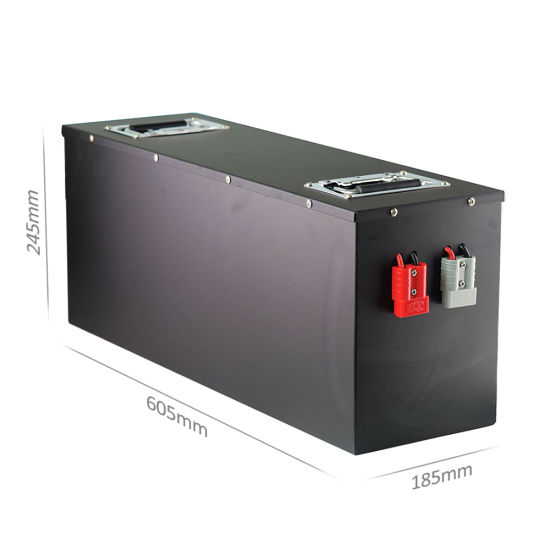 Batería de iones de litio de ciclo profundo LiFePO4 12V 200ah para sistema solar / RV / yate / carros de golf almacenamiento y coche