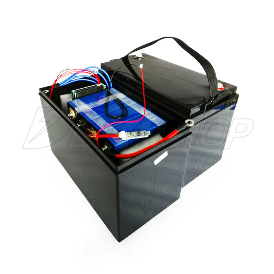 Almacenamiento de batería solar 12V 100ah Batería de iones de litio de ciclo profundo