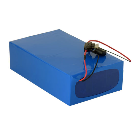 Batería de polímero de litio de ciclo profundo 12V 60ah para farola solar