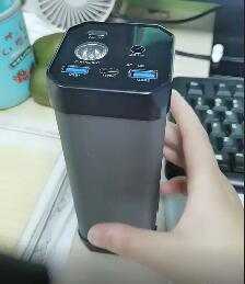 Salida USB dual con banco de energía de CA CC de tipo C de 20000 mAh
