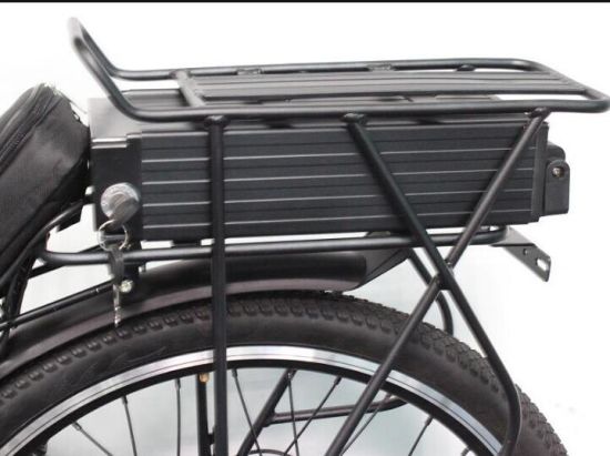 Batería eléctrica del estante trasero de la batería de Ebike del litio de 36V 10ah para el motor de 250W 500W