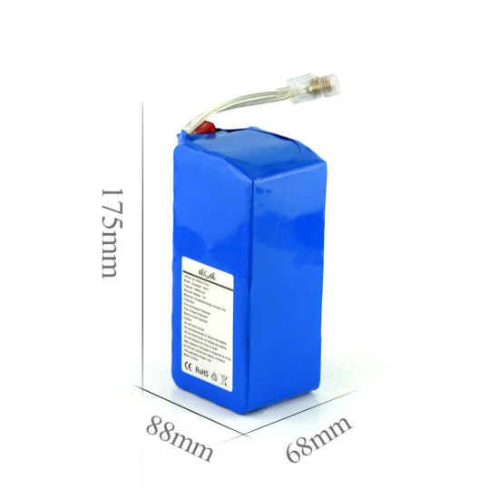 Batería recargable de iones de litio de 12 V 30 Ah 18650 con interruptor