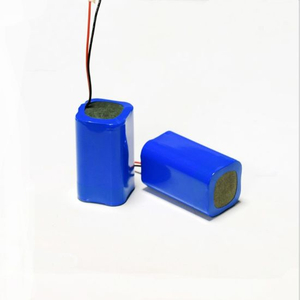 Batería de iones de litio recargable personalizada de iones de litio de 7,4 V 5200 mAh para pilas de luz de flash LED de lámpara de emergencia