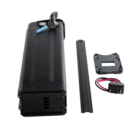 Nuevo paquete de batería de bicicleta eléctrica personalizado de iones de litio de 48V 36V 17.5ah 18650 E con cargador Matel 3A
