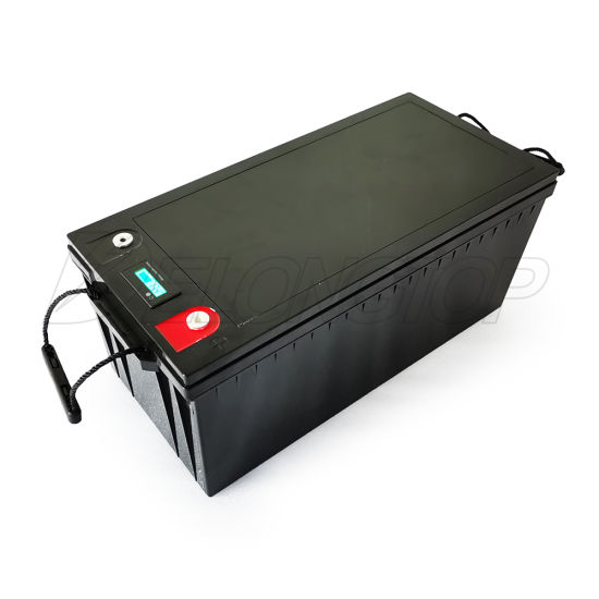 12V batería prismática recargable 200ah de ciclo profundo LiFePO4 batería de iones de litio solar