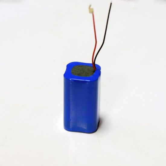 Batería de iones de litio recargable personalizada de iones de litio de 7,4 V 5200 mAh para pilas de luz de flash LED de lámpara de emergencia