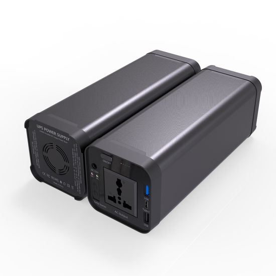 Banco solar universal del poder del USB tipo C del ordenador portátil de la salida de la CA 150W