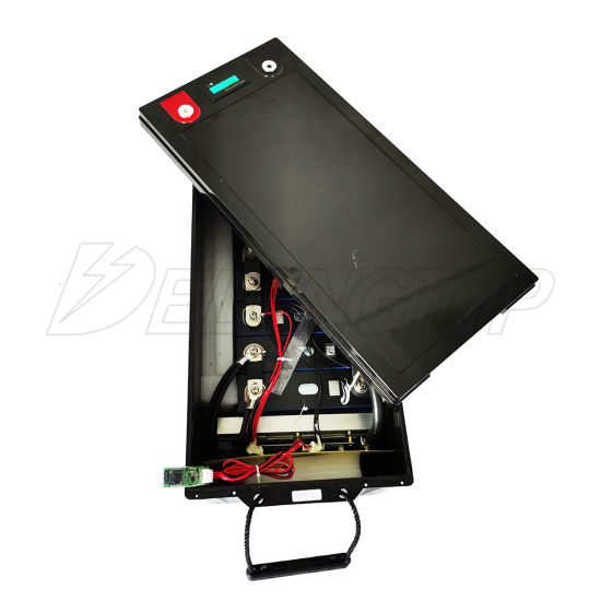 Batería solar de iones de litio 12V 200ah LiFePO4 Batería con BMS
