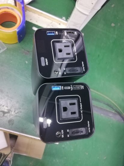150W AC Outlet 5V 12V DC Tipo C Banco de energía 40000mAh