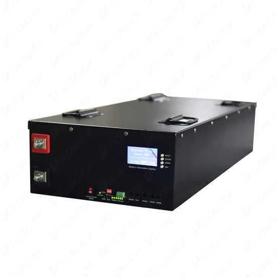 Proveedor superior 48V LiFePO4 Batería 48V 200ah Batería RS485 Opción RS232 para sistema de almacenamiento solar