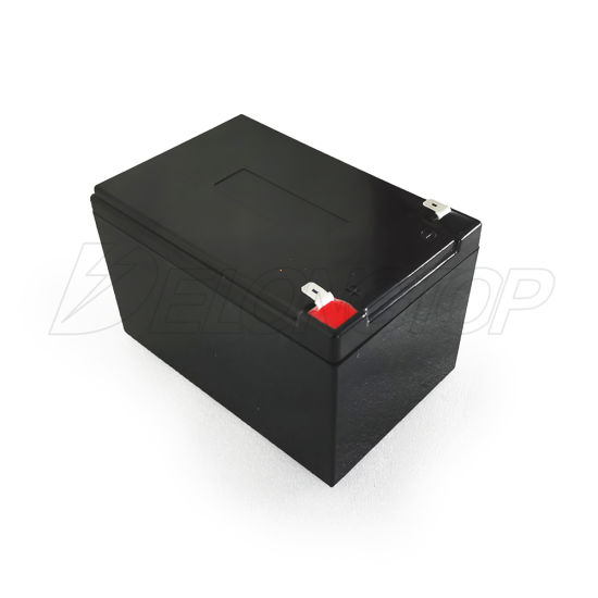 Batería recargable de litio de 12V 12ah LiFePO4 con caja del ABS de los terminales F2