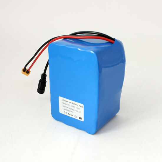 Paquete de baterías de iones de litio personalizado de 12 V 20 Ah con conector Xt60