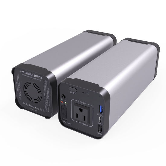 150W AC Outlet 5V 12V DC Tipo C Banco de energía 40000mAh